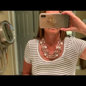 Retired Barse 3 Strand Quartz Necklace